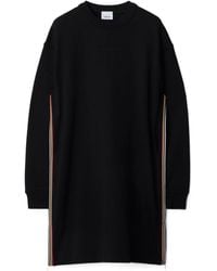Burberry - Sweater Style Long-Sleeved Dress - Lyst