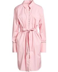 Burberry - Minimalist Long Sleeve Shirt Dress - Lyst