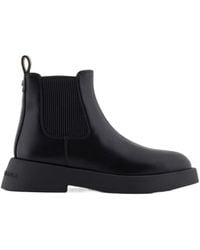 ARMANI EXCHANGE - Chelsea Boots - Lyst