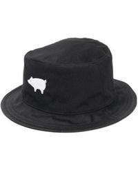 Thom Browne - Icon Embroidered Bucket Hat - Lyst