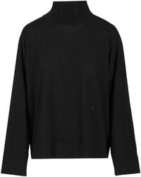 Bottega Veneta - High Neck Knitted Jumper - Lyst