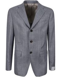 Eleventy - Single Breasted Tailored Blazer - Lyst