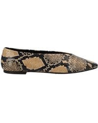 Aeyde - Betty Printed Ballerina Shoes - Lyst