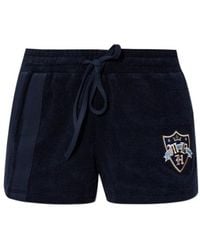 MISBHV - Terry Logo-Patch Shorts - Lyst