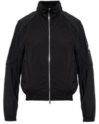 Moose Knuckles - Logo-Plaque Bomber Jacket - Lyst