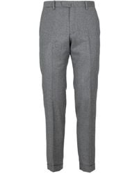 Briglia 1949 - Cuffed Wool Trousers - Lyst
