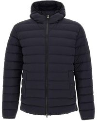 Herno - Hooded Quilted Zip-Up Down Jacket - Lyst