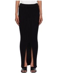 Baserange - Macau Midi Skirt - Lyst