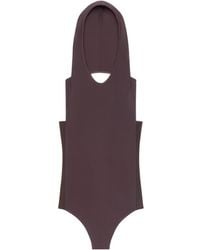 Courreges - Hooded Bodysuit - Lyst
