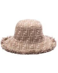 Fendi - Ff Monogram Bucket Hat - Lyst