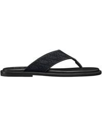 Dior - Homme Logo Jacquard Slip-On Sandals - Lyst