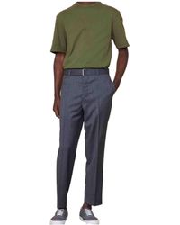 Officine Generale - Officine Générale Hoche Wool Dress Trousers - Lyst