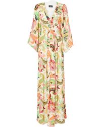 Etro - Printed Pattern Dress - Lyst