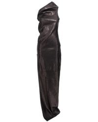Rick Owens - Asymmetric-Neck Sequinned Maxi Dress - Lyst