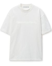 Alexander Wang - Short Sleeved Crewneck T-Shirt - Lyst