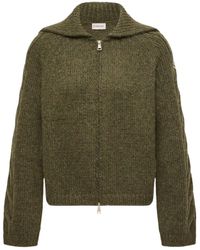 Moncler - Zip-Up Hooded Sweater - Lyst