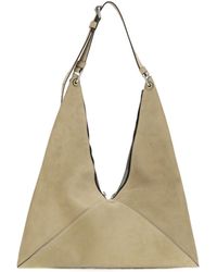 Moschino - Buckle Detailed Zipped Shoulder Bag - Lyst
