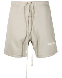 Fear Of God - Logo-Patch Track Shorts - Lyst