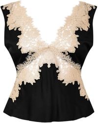 RIXO London - Emmie Sleeveless Shirt - Lyst