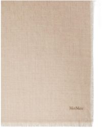 Max Mara - Magico Frayed Edge Scarf - Lyst