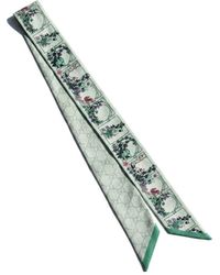 Gucci - Printed Silk Twill Ribbon - Lyst