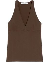 Max Mara - Armida1234 V-Neck Sleeveless Top - Lyst