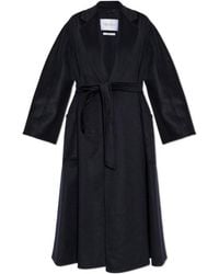 Max Mara - Cashmere Belted Single Breasted Coat - Lyst