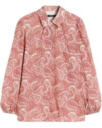 Weekend by Maxmara - Wkdperiodi Shirt Cherry - Lyst