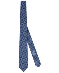 Gucci - Interlocking G Silk Tie - Lyst