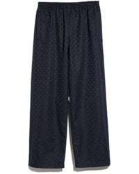 Gucci - Monogrammed Elastic-Waist Pants - Lyst