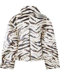 Ganni - Canvas Barn Jacket - Lyst