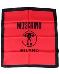 Moschino - Logo Question Mark Scarf - Lyst