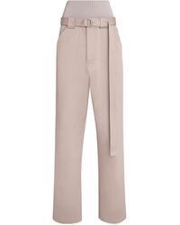 Alaïa - Alaïa Knit Band Cargo Trousers - Lyst