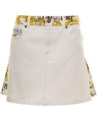 Versace Jeans Couture - Couture High-Waist Mini Skirt - Lyst