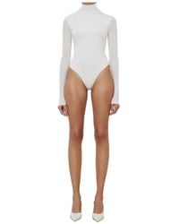 Wardrobe NYC - X Rosie Huntington Whiteley High-Neck Bodysuit - Lyst