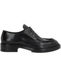 Santoni - X 10 Corso Como Leather Derby Shoes - Lyst