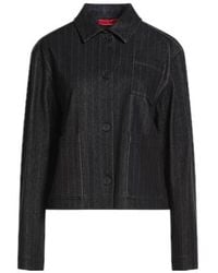 MAX&Co. - Striped Casual Jacket - Lyst