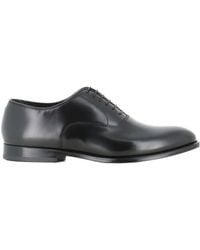 Doucal's - Round Toe Oxford Shoes - Lyst