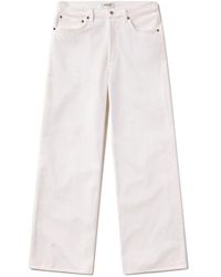 Agolde - Dame High-Rise Wide-Leg Denim Trousers - Lyst