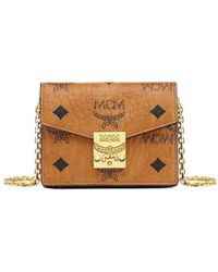 MCM - Tracy Chain Card Wallet - Lyst