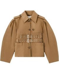 Ganni - Ermine Belted Jacket - Lyst
