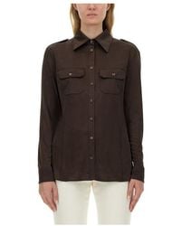 Tom Ford - Flap Pocket Long-Sleeved Shirt - Lyst