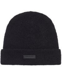 Fear Of God - Logo Patch Knitted Hat - Lyst