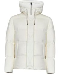 Herno - Cashmere And Ecoage Padded Bomber Jacket - Lyst