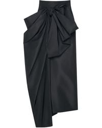 Givenchy - Bow-Detailed Maxi Skirt - Lyst