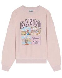 Ganni - Daisy Duck Comic Sweatshirt - Lyst