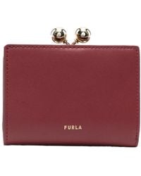 Furla - Dots Small Compact Wallet - Lyst