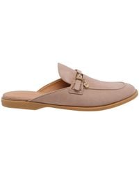Tod's - Logo Charm Buckle-Detailed Sabots - Lyst
