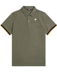 K-Way - Logo Short-Sleeved Polo Shirt - Lyst