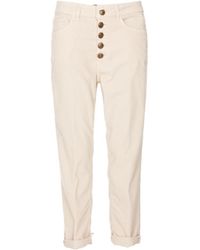 Dondup - High-Waist Cropped Jeans - Lyst